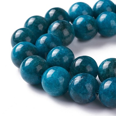 Natural White Jade Imitation Apatite Beads Strands G-I299-F10-10mm-1