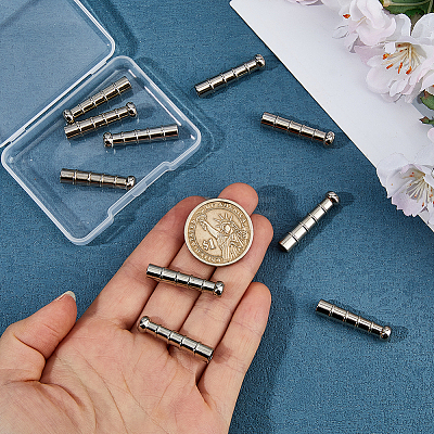10Pcs Retro Zinc Alloy Cord Ends FIND-FH0017-97P-1