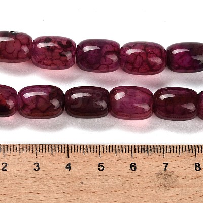 Natural Dragon Veins Agate Beads Strands G-D317-A01-03-1