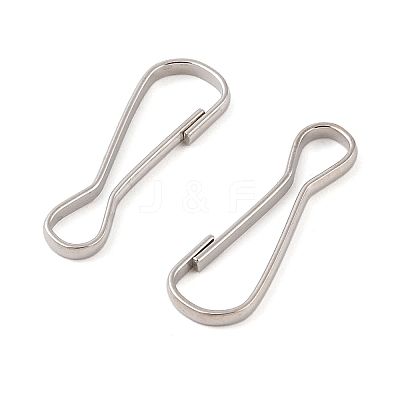 Rack Plating Brass Keychain Clasp Findings KK-Z068-05P-1