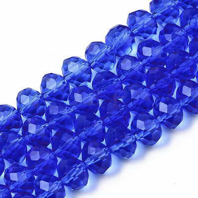 Glass Beads Strands EGLA-A034-T8mm-D31-1