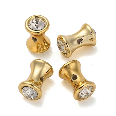 CCB Plastic with Rhinestone Beads CCB-B003-27G-1