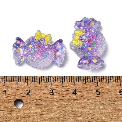 Transparent Epoxy Resin Decoden Cabochons CRES-I030-06A-1