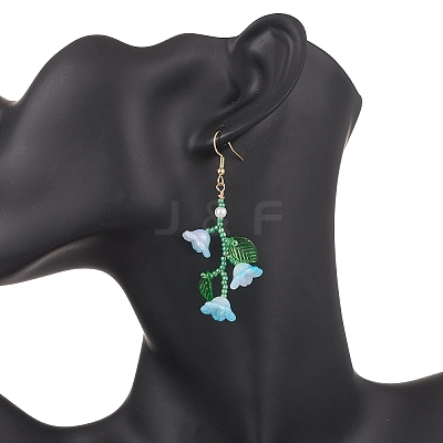 304 Stainless Steel Dangle Earrings EJEW-MZ00587-02-1