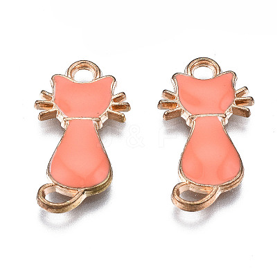 Alloy Enamel Pendants ENAM-S121-033I-1