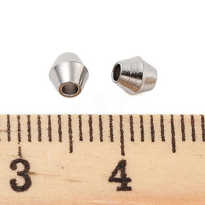Non-Tarnish 201 Stainless Steel Beads X-STAS-Z078-01P-1
