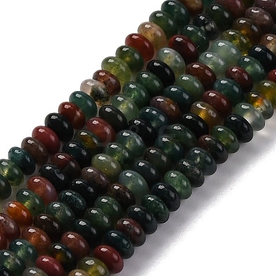 Natural Indian Agate Beads Strands G-K343-C04-01-1