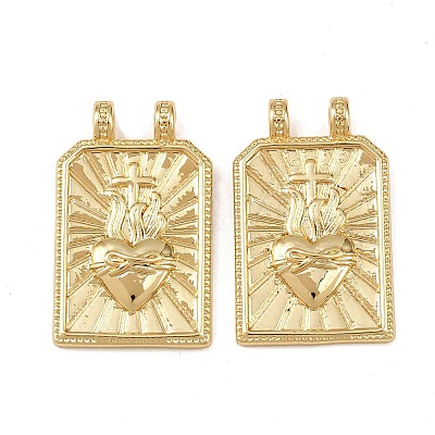 Brass Pendants KK-L255-22G-03-1