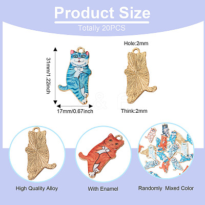 20Pcs Alloy Pendants FIND-TA0004-44B-1