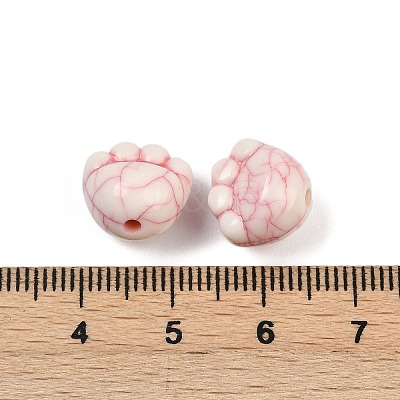 Acylic Imitation Turquoise Beads LS-OACR-S047-03-1