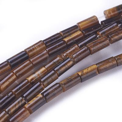 Natural Tiger Eye Beads Strands G-G783-05-1