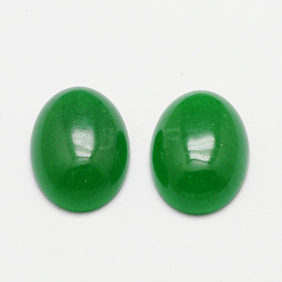 Oval Natural Malaysia Jade Cabochons X-G-K020-18x13mm-11-1