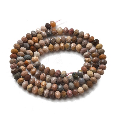 Natural Alashan Agate Beads Strands X-G-C127-B01-01-1