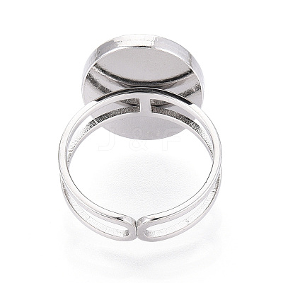 Adjustable 304 Stainless Steel Ring Components STAS-T066-74P-1