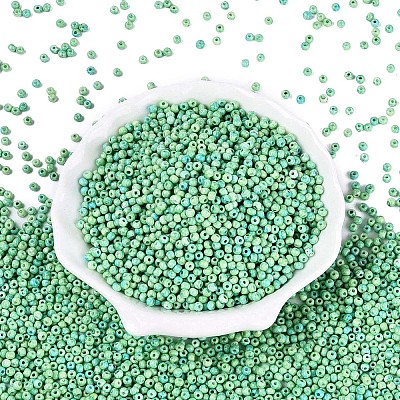 Picasso Glass Seed Beads GL-N001-01B-05-1