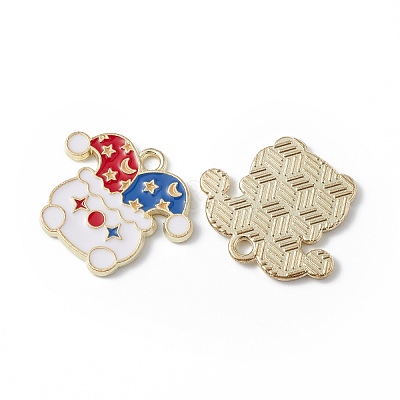 Circus Theme Alloy Enamel Pendants ENAM-P246-02A-1