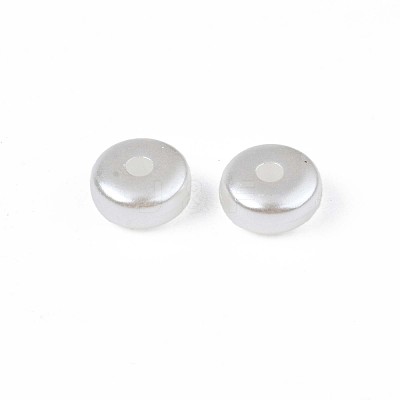 ABS Plastic Imitation Pearl Beads OACR-N008-109-1