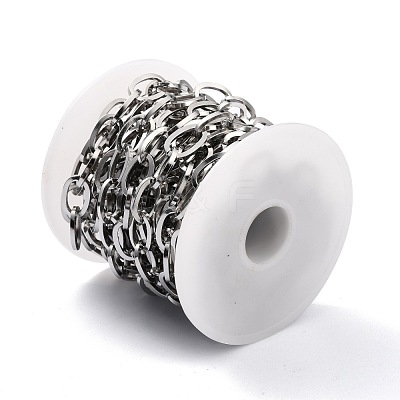 Tarnish Resistant 304 Stainless Steel Cable Chains STAS-P301-02P-1
