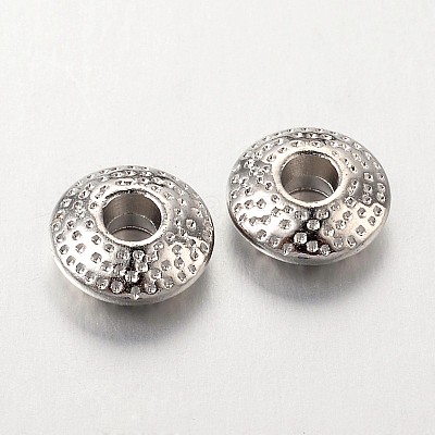 Tibetan Style Alloy Spacer Beads X-TIBEB-R011-P-LF-1