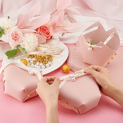 PU Leather Candy Gift Handbags ABAG-WH0032-60B-1