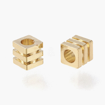 Brass Spacer Beads X-KK-H101-03C-LG-1