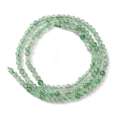 Natural Green Strawberry Quartz Beads Strands G-Z034-A02-02-1