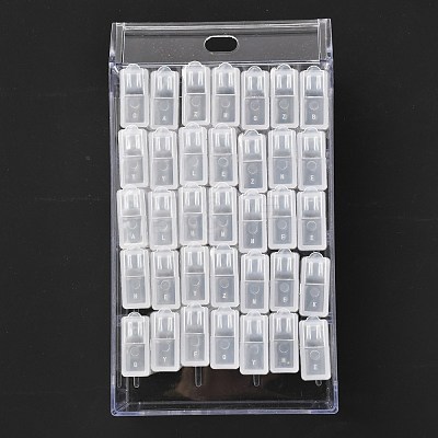 PP Plastic Diamond Painting Accessories Drawer Box with 35 Grids Container DIY-L058-C04-1