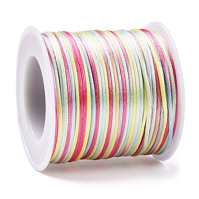 Segment Dyed Nylon Rattail Satin Cords NWIR-A008-01L-1