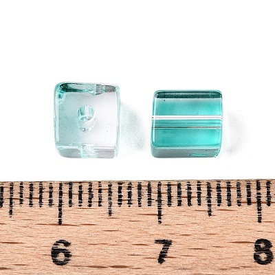 Baking Paint Transparent Glass Beads X1-DGLA-N005-01A-04-1
