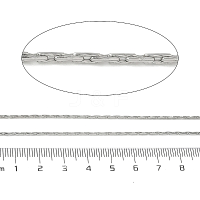 304 Stainless Steel Boston Link Chains CHS-G050-08P-1