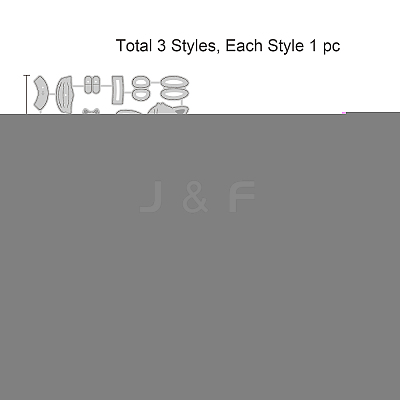 Carbon Steel Cutting Dies Stencils DIY-WH0309-1129-1