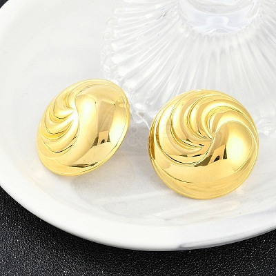 304 Stainless Steel Stud Earrings for Women STAS-Z111-09G-1