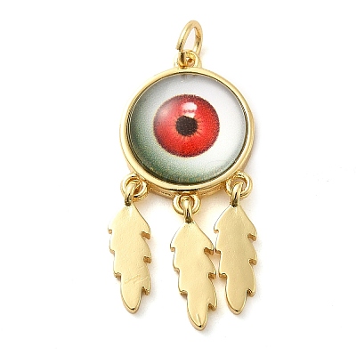 Real 18K Gold Plated Brass Pendants KK-A198-02G-02-1