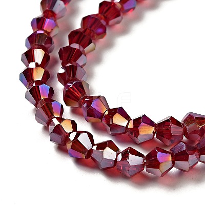 Glass Beads Strands EGLA-S056-11-1