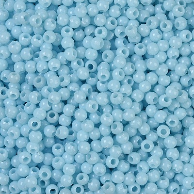 Opaque Acrylic Beads SACR-A007-01B-19-1