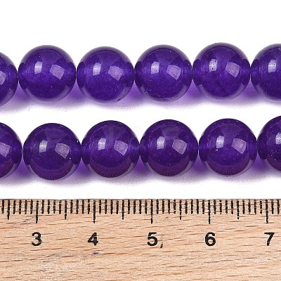 Dyed Natural White Jade Beads Strands GG-CBAD029-A02-10mm-1