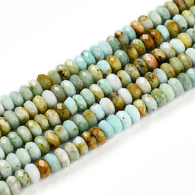 Natural Chrysoprase Beads Strands G-T141-44-1