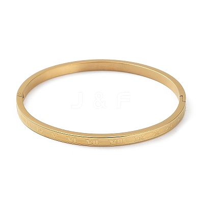 3Pcs 3 Color 304 Stainless Steel Bangles BJEW-F464-09-1