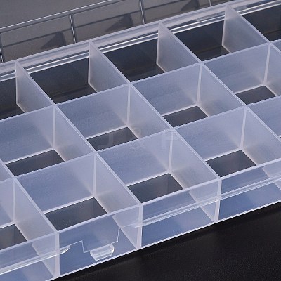 Plastic Grid Bead Containers CON-XCP0002-28-1