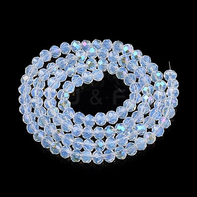 Electroplate Glass Beads Strands LS-EGLA-A044-J4mm-L06-1