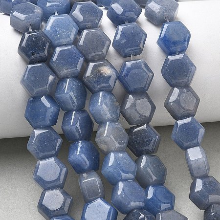 Natural Blue Aventurine(Dyed & Heated) Beads Strands G-G463-A03-10x11mm-1