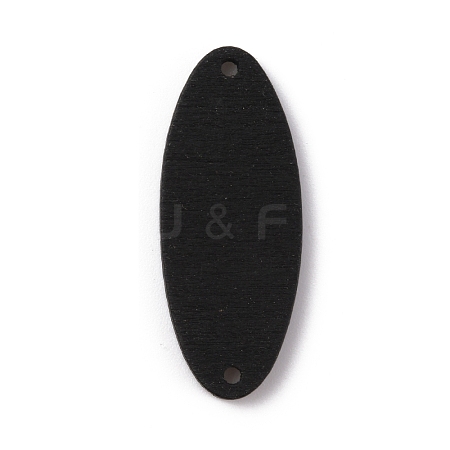 Wooden Dyed Connector Charms LS-WOOD-WH0024-130A-1