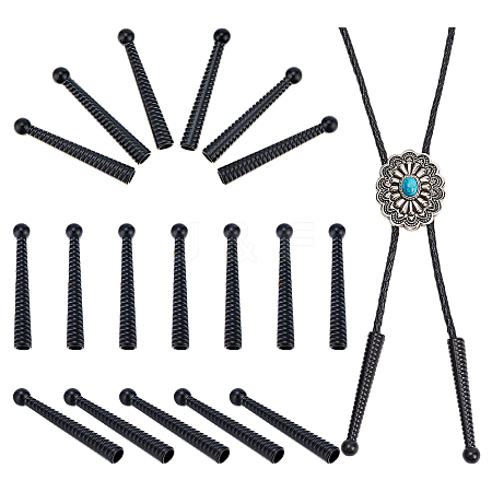 20Pcs Alloy Cord Ends FIND-NB0005-35EB-1