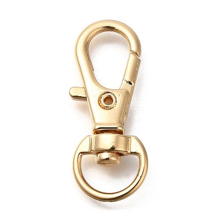 Alloy Swivel Lobster Claw Clasps X-FIND-H006-05LG-1