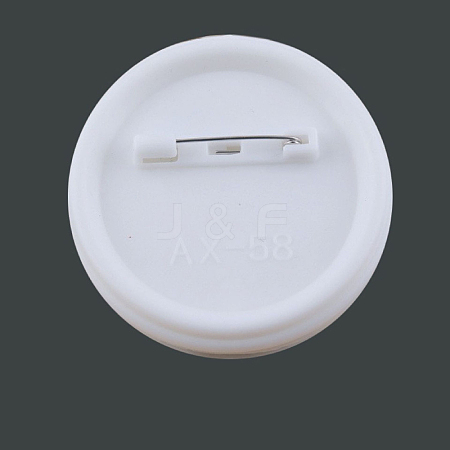 Plastic Safety Brooch Findings ZXFQ-PW0001-003A-1