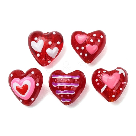 Handmade Lampwork Beads LAMP-E025-01H-1