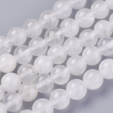 Natural Quartz Crystal Beads Strands X-G-G776-02B-1