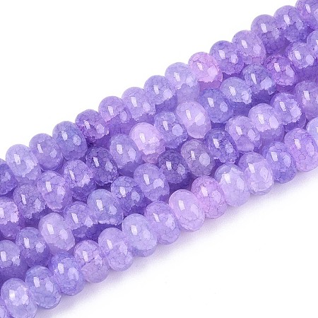 Glass Beads Strands X-GLAA-N059-5x8mm-38-1