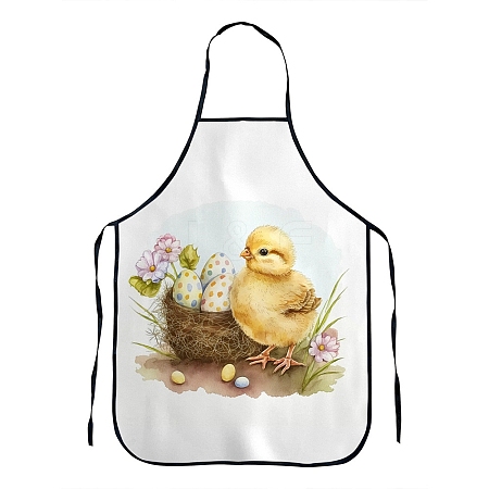 Easter Theme Polyester Sleeveless Apron PW-WG26712-12-1