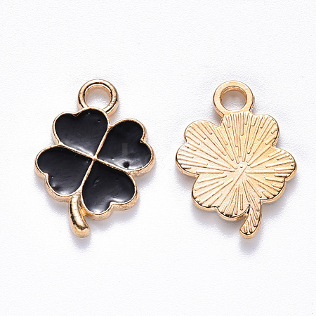 Alloy Enamel Pendants ENAM-S121-050A-1